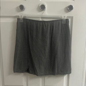 American Eagle Outfitters Black and White Mini Skirt